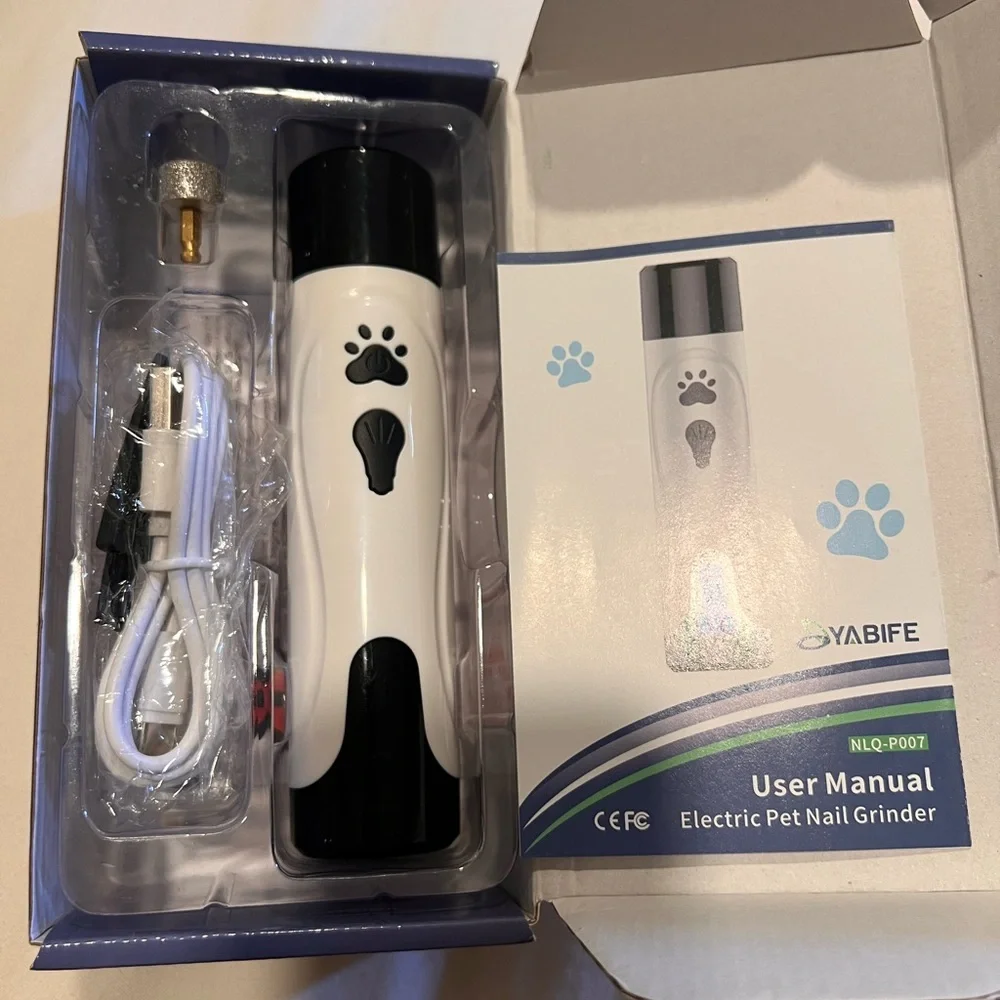 Yabife Electric Pet Nail Grinder